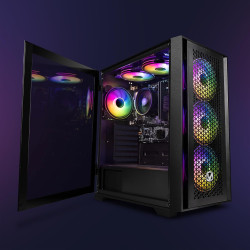 VIBOX IV-636 PC Gamer • AMD Ryzen 7 5700X 8 cœurs • Nvidia RTX 5050 8 Go • 16 Go RAM • 500 Go SSD • Windows 11 • WiFi
