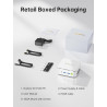 GMKtec Mini PC AMD Ryzen 5 W11 Pro 3500U (Plus performant Que Les 4300U/N150/N100/N95 4C/8T 4,50 GHz), Mini-Ordinateur G10, 16 G