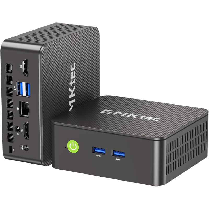 GMKtec Mini PC G3 Pro avec Intel Core i3-10110U (Plus performant Que 4300U/N150/N95), 8 Go RAM DDR4 (Double Canal), SSD PCIe 256