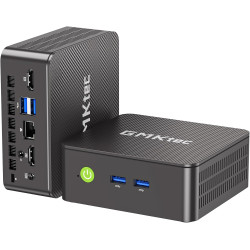GMKtec Mini PC G3 Pro Faible consommation (10 W) Intel Core i3-10110U (jusqu'à 4,1 GHz, Défaite 3500/4300U), 16Go RAM DDR4 SSD M