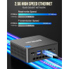 GMKtec Mini PC G3 Pro Faible consommation (10 W) Intel Core i3-10110U (jusqu'à 4,1 GHz, Défaite 3500/4300U), 16Go RAM DDR4 SSD M