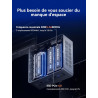 MINIS FORUM X1 Lite-255 Mini PC avec AMD Ryzen 7 255 (8C/16T), AMD Radeon 780M, Wi-FI 6E +2,5 GbE LAN, OCuLink eGPU, Sortie Trip