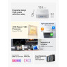MINIS FORUM AI X1-255 Mini-PC avec AMD Ryzen 7 255 (8 cœurs / 16 Threads, Jusqu’à 4,9 GHz), 32 Go DDR5, SSD M.2 de 1 to, HDMI/DP