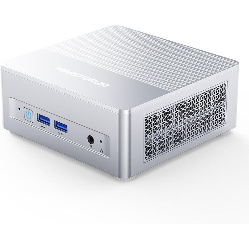 MINIS FORUM X1 Lite-255 Mini PC with AMD Ryzen 7 255 (8C/16T), AMD Radeon 780M, 32GB DDR5 RAM 1TB SSD, WiFi 6E+2.5GbE LAN, OCuLi
