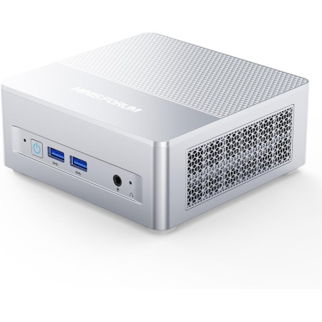 MINIS FORUM X1 Lite-255 Mini PC with AMD Ryzen 7 255 (8C/16T), AMD Radeon 780M, 32GB DDR5 RAM 1TB SSD, WiFi 6E+2.5GbE LAN, OCuLi
