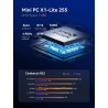 MINIS FORUM X1 Lite-255 Mini PC with AMD Ryzen 7 255 (8C/16T), AMD Radeon 780M, 32GB DDR5 RAM 1TB SSD, WiFi 6E+2.5GbE LAN, OCuLi