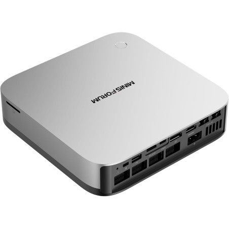 Minisforum mini pc ai x1 pro,amd ryzen ai 9 hx370 (12c/24t, jusqu'à 5,1 ghz) et carte graphique amd radeon 890m, écran 4k quadru