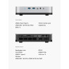 Minisforum mini pc ai x1 pro,amd ryzen ai 9 hx370 (12c/24t, jusqu'à 5,1 ghz) et carte graphique amd radeon 890m, écran 4k quadru