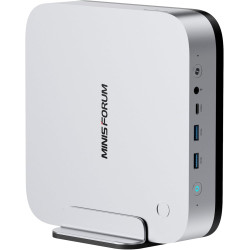 MINIS FORUM AI X1 Pro Mini PC, AMD Ryzen AI 9 HX370 (12 cœurs/24 Threads, jusqu'à 5,1 GHz) et AMD Radeon 890M, 96 Go DDR5, 2 to 
