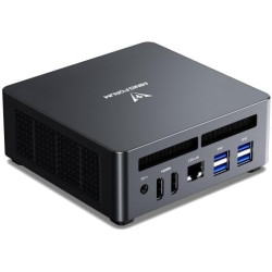 MINIS FORUM UM790 Pro Mini PC AMD Ryzen 9 7940HS Jusqu’à 5,2 GHz, 32 Go DDR5, SSD PCIe 4.0 1 to, Radeon 780M, Wi-FI 6E, BT 5.3, 