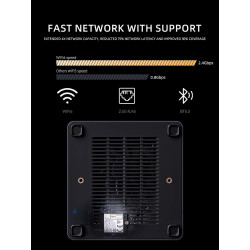 MINIS FORUM Venus UM790 Pro Mini PC AMD Ryzen 9 7940HS jusqu'à 5,2 GHz 32 Go DDR5 1 to SSD avec AMD Radeon 780M, 4X USB3.2, 2X U