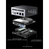 MINIS FORUM UM790 Pro Mini PC, AMD Ryzen 9 7940HS jusqu'à 5,2 GHz,AMD Radeon 780M, 32 Go de RAM DDR5, SSD PCIe 4.0 de 512G o,AMD
