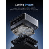 MINIS FORUM M1 Pro-125H Barebone AI Mini PC, Intel Core Ultra 5 125H (14 cœurs/18 Threads, jusqu'à 4,5 GHz), USB 4/Raid/OCuLink/