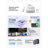 MINIS FORUM AI X1 Mini PC, AMD Ryzen AI 9 HX 470 (12C/24T, jusqu'à 5,2 GHz, 86 Tops), Radeon 890M, 32 Go DDR5 RAM, 1 to PCIe 4.0