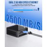 GMKtec Gaming Mini PC K8 Plus AMD Ryzen 7 8845HS (8C/16T, jusqu'à 5,1 GHz) 32 Go de RAM DDR5 1 to SSD, Ordinateur de Bureau Ocul