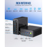 GMKtec Gaming Mini PC K8 Plus AMD Ryzen 7 8845HS (8C/16T, jusqu'à 5,1 GHz) 32 Go de RAM DDR5 1 to SSD, Ordinateur de Bureau Ocul