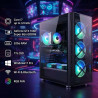 STGsivir PC Gamer Fixe, Ordinateur Gaming, Core i7 up to 3.9 GHz, Geforce GTX 1660 Super 6Go GDDR6, 32Go RAM, 1To SSD, WiFi6, BT