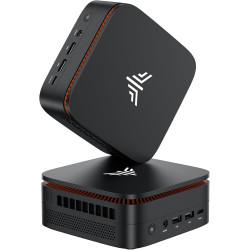 NiPoGi Pinova P1 Mini PC AΜD Ryzen 4300U W11 Pro(4C/4T,3.7GHz,Mieux Que 3500U/3200U/N150) 16Go DDR4 RAM+1To SSD Extensible Ordin