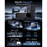 NiPoGi Pinova P1 Mini PC W-11 Pro AMD Ryzen R2544(4C/8T,Max 3.7GHz,Mieux Que 4300U/3300U/N97/N150) 16Go DDR4/256Go SSD Tour PC 4