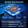 NiPoGi Pinova P1 Mini PC AΜD Ryzen 4300U W11 Pro(4C/4T,3.7GHz,Mieux Que 3500U/N150/N95) 16Go DDR4 RAM+512Go SSD Extensible Ordin