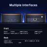 NiPoGi Pinova P1 Mini PC AΜD Ryzen 4300U W11 Pro(4C/4T,3.7GHz,Mieux Que 3500U/N150/N95) 16Go DDR4 RAM+512Go SSD Extensible Ordin