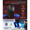 Greed® Basic V2 PC avec AMD Ryzen 5 4600G - Desktop Rapide + Ordinateur de Bureau à Domicile avec 4,2 GHz, 8 Go RAM/RAM - 256 Go