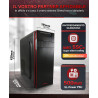 Greed® Basic V2 PC avec AMD Ryzen 5 4600G - Desktop Rapide + Ordinateur de Bureau à Domicile avec 4,2 GHz, 8 Go RAM/RAM - 256 Go