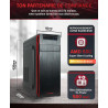 Greed® Multimedia V2 PC avec AMD Ryzen 5 5500GT - Desktop Rapide + Ordinateur de Bureau à Domicile avec 4,4 GHz, 16 Go RAM/mémoi