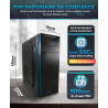 Greed® PC Ultra V2 Intel Core i7 12700 - Ordinateur Rapide + Desktop de Bureau à Domicile avec 4,9 GHz - 16 Go RAM/mémoire - 1 T