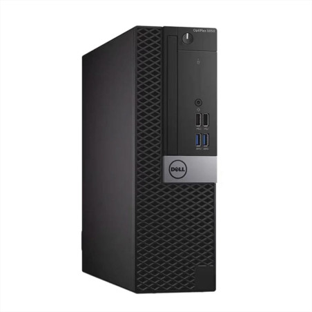 Dell Optiplex 5050 SFF Ordinateur de bureau Business Intel Core i7 7th, RAM 8 Go, SSD 128 Go, Wi-Fi USB, Windows 11 Pro + Libre 