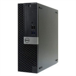 Dell Optiplex 5050 SFF Ordinateur de bureau Business Intel Core i7 7th, RAM 8 Go, SSD 128 Go, Wi-Fi USB, Windows 11 Pro + Libre 