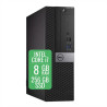 Dell Optiplex 5050 SFF Ordinateur de Bureau Intel Core i7 7th, RAM 8 Go, SSD 256 Go, Wifi USB, Windows 11 Pro + Libre Office (Re