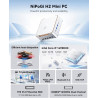 NiPoGi Hyper H2 Mini PC Ιntel Core i9-14900HX(Mieux Que i9-13900HK, 24C/ 32T), 32 Go DDR4 & 1 to M.2 NVMe SSD(Max. 64Go + 4 to),