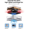 NiPoGi Hyper H2 Mini PC Ιntel Core i9-14900HX(Mieux Que i9-13900HK, 24C/ 32T), 32 Go DDR4 & 1 to M.2 NVMe SSD(Max. 64Go + 4 to),