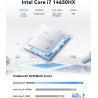 NiPoGi Hyper H2 Mini PC Ιntel Core i7-14650HX (Mieux Que i9-12900H, 16C/ 24T, jusqu'à 5,20 GHz), 32 Go DDR4 1 to M.2 NVMe SSD Mi