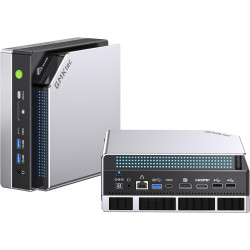 GMKtec Evo-X2 AI Mini PC AMD Ryzen AI Max+ 395 (16C/32T, jusqu'à 5.1 GHz), 126 Tops de Performance IA, 96 Go de RAM DDR5, SSD 2 