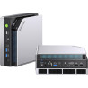 GMKtec Evo-X2 AI Mini PC AMD Ryzen AI Max+ 395 (16C/32T, jusqu'à 5.1 GHz), 126 Tops de Performance IA, 96 Go de RAM DDR5, SSD 2 
