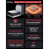GMKtec Evo-X2 AI Mini PC AMD Ryzen AI Max+ 395 (16C/32T, jusqu'à 5.1 GHz), 126 Tops de Performance IA, 96 Go de RAM DDR5, SSD 2 