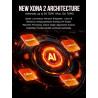 GMKtec Evo-X2 AI Mini PC AMD Ryzen AI Max+ 395 (16C/32T, jusqu'à 5.1 GHz), 126 Tops de Performance IA, 96 Go de RAM DDR5, SSD 2 