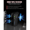 GMKtec Evo-X2 AI Mini PC AMD Ryzen AI Max+ 395 (16C/32T, jusqu'à 5.1 GHz), 126 Tops de Performance IA, 96 Go de RAM DDR5, SSD 2 