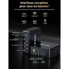GMKtec Gaming Mini PC Ryzen 5 7640HS (supérieur au 6800H) avec Graphiques AMD Radeon 760M, 16Go DDR5, 1To SSD M.2, Mini Ordinate