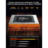 Mini PC Gaming AMD Ryzen 7 H 255 (upgrade 8745HS, jusqu’à 4,9 GHz), Mini PC barebone (NO DDR NO SSD) compatible DDR5, PCIe 4.0 x