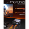 Mini PC Gaming AMD Ryzen 7 H 255 (upgrade 8745HS, jusqu’à 4,9 GHz), Mini PC barebone (NO DDR NO SSD) compatible DDR5, PCIe 4.0 x