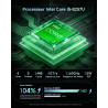 BMAX B6Turbo Mini PC Win 11 Pro, Intel Core i5-8257U(jusqu'à 3,9 GHz), 16Go DDR4, 512Go M.2 NVMe SSD, Mini Ordinateur de Bureau,