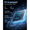 BMAX B11Power AI Mini PC, Win 11 Pro, Intel Core Ultra 7 155H (jusqu'à 4,8GHz), Arc Graphics, 24Go LPDDR5 1To SSD, Mini Ordinate