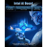 BMAX B11Power AI Mini PC, Win 11 Pro, Intel Core Ultra 7 155H (jusqu'à 4,8GHz), Arc Graphics, 24Go LPDDR5 1To SSD, Mini Ordinate