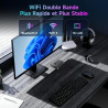 BMAX B3Pro Mini PC, Intel Celeron N4500 (jusqu'à 2,8 GHz), 8 Go RAM DDR4 + 256 Go M.2 SATA/NVMe SSD, Win-11Pro, Micro Ordinateur