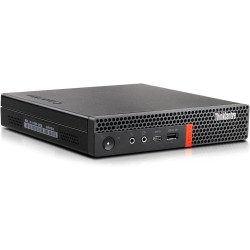 Lenovo ThinkCentre M920q Tiny Mini PC Ordinateur de Bureau Intel i5-8400T, 16 Go de RAM, SSD 512 Go, HDMI Win 11 Pro (Reconditio
