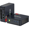 GMKtec M5 Ultra Mini PC Ryzen 7 7730U(8C/16T, jusqu'à 4,5 GHz), 16 Go RAM 512Go SSD Mini Ordinateur de Bureau, Double LAN 2.5GbE