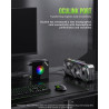 GMKtec K11 Mini PC Gaming Ryzen 9 8945HS 32GB DDR5 RAM 512 GB SSD (8C/16T, BIS zu 5,2 GHz) Mini Ordinateur de Bureau, HDMI/Oculi